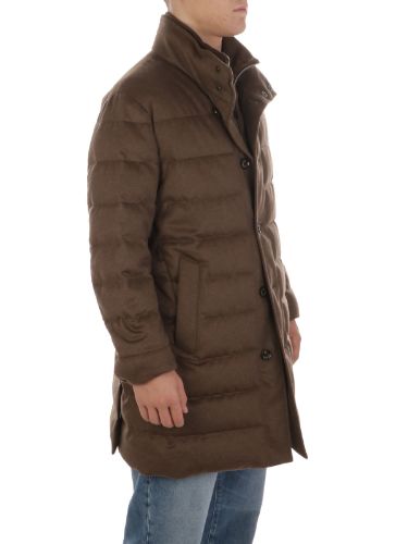 Immagine di MONTECORE | Cappotto Uomo in Lana e Seta Imbottito