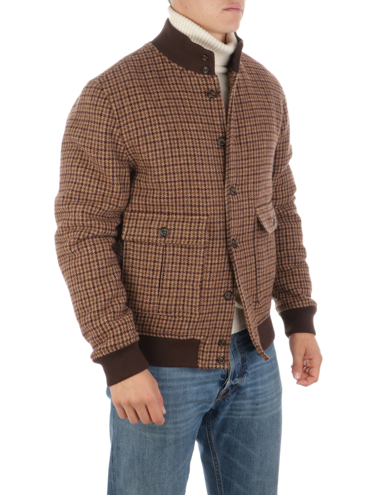 Picture of VALSTAR | Men's Houndstooth Wool Valstarino Jacket