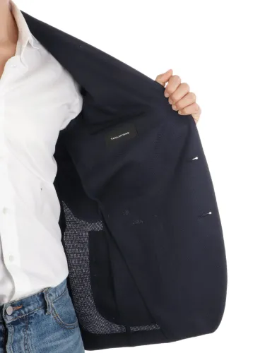 Picture of TAGLIATORE | Men's Bird's Eye Wool Blazer
