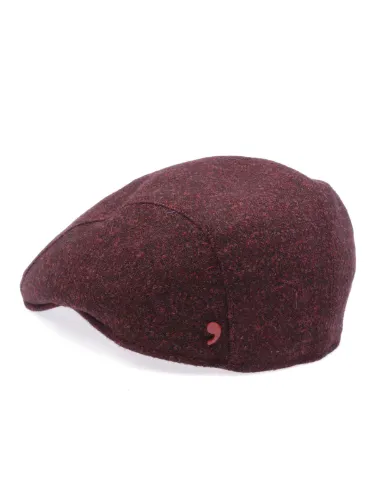 Picture of ALFONSO D'ESTE | Men's Virgin Wool Flat Hat