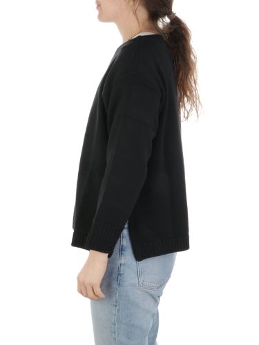 Immagine di ROSSOPURO | Maglia Donna Over In Cotone