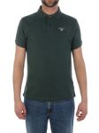 Picture of BARBOUR | Men's Polo Shirt In Cotton Piqué