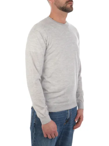 Picture of MALO | Men's Cashmere and Silk Roundneck Sweater