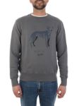 Picture of AUTRY | Men's Blue Lacy Cotton Sweatshirt