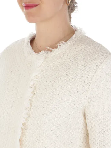 Picture of BASE | Women's Bouclè Cotton Chanel Jacket