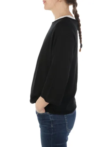 Immagine di 7.1 SETTEPUNTOUNO | Maglia Donna a Barchetta in Cotone