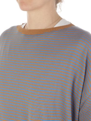 Immagine di MIA BASIC | Maglia Donna Boxy a Righe