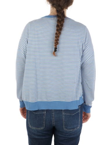 Immagine di MIA BASIC | Maglia Donna Boxy a Righe