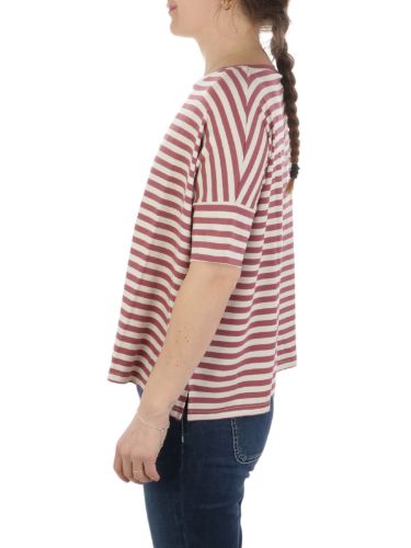 Immagine di MAIDAMILA | T-Shirt Donna Rigata in Viscosa Stretch