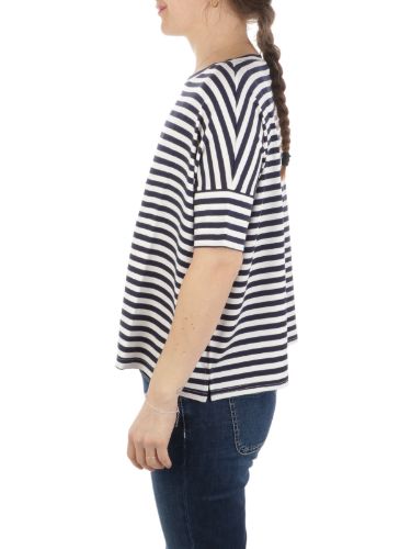 Immagine di MAIDAMILA | T-Shirt Donna Rigata in Viscosa Stretch
