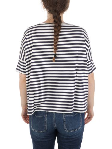 Immagine di MAIDAMILA | T-Shirt Donna Rigata in Viscosa Stretch