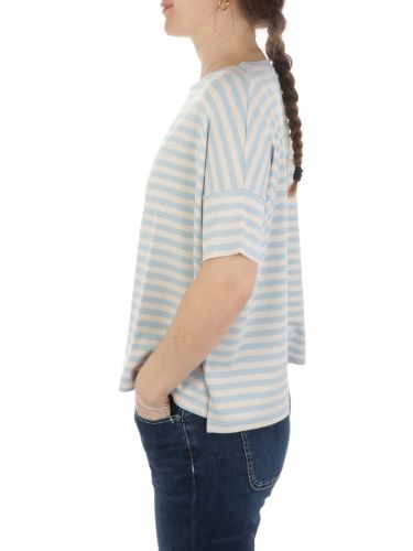 Picture of MAIDAMILA | Women's Stretch Viscose Striped T-Shirt