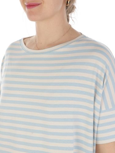 Picture of MAIDAMILA | Women's Stretch Viscose Striped T-Shirt