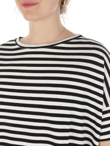 Immagine di MAIDAMILA | T-Shirt Donna Rigata in Viscosa Stretch