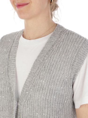 Immagine di PESERICO | Gilet Donna Slim in Lino