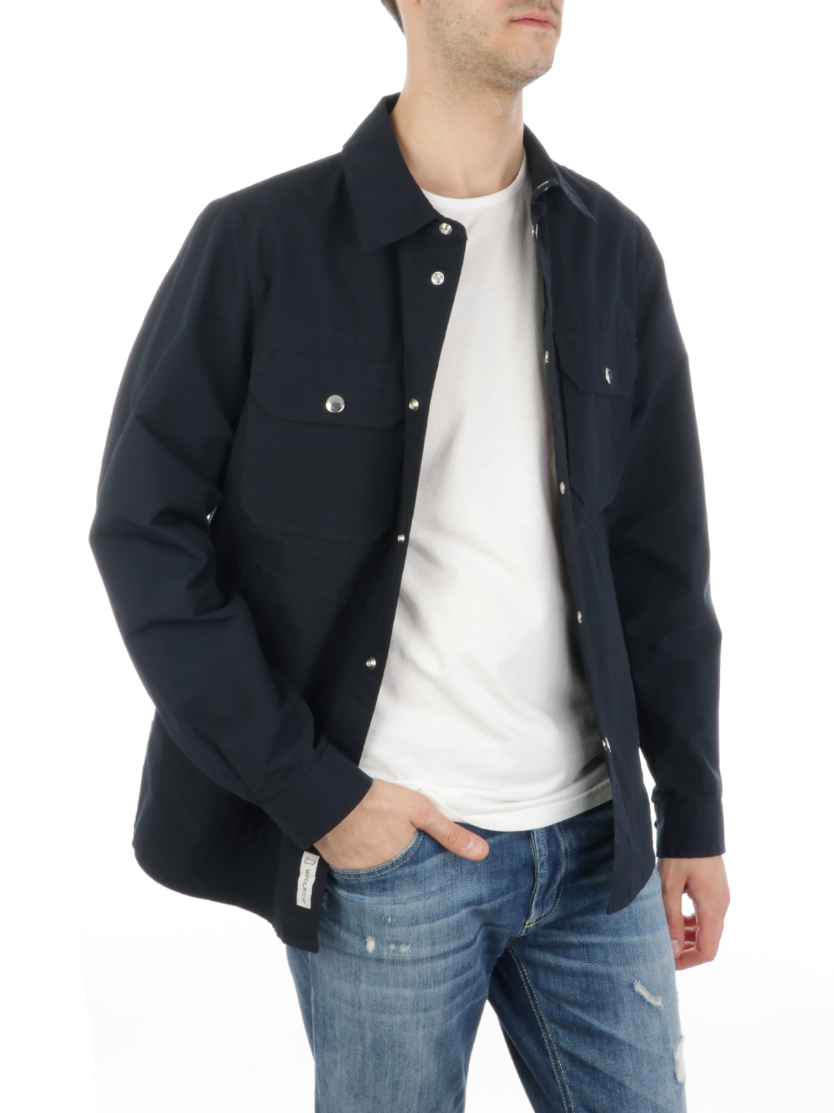 Picture of Woolrich | Giubbotti Cruiser Eco Overshirt
