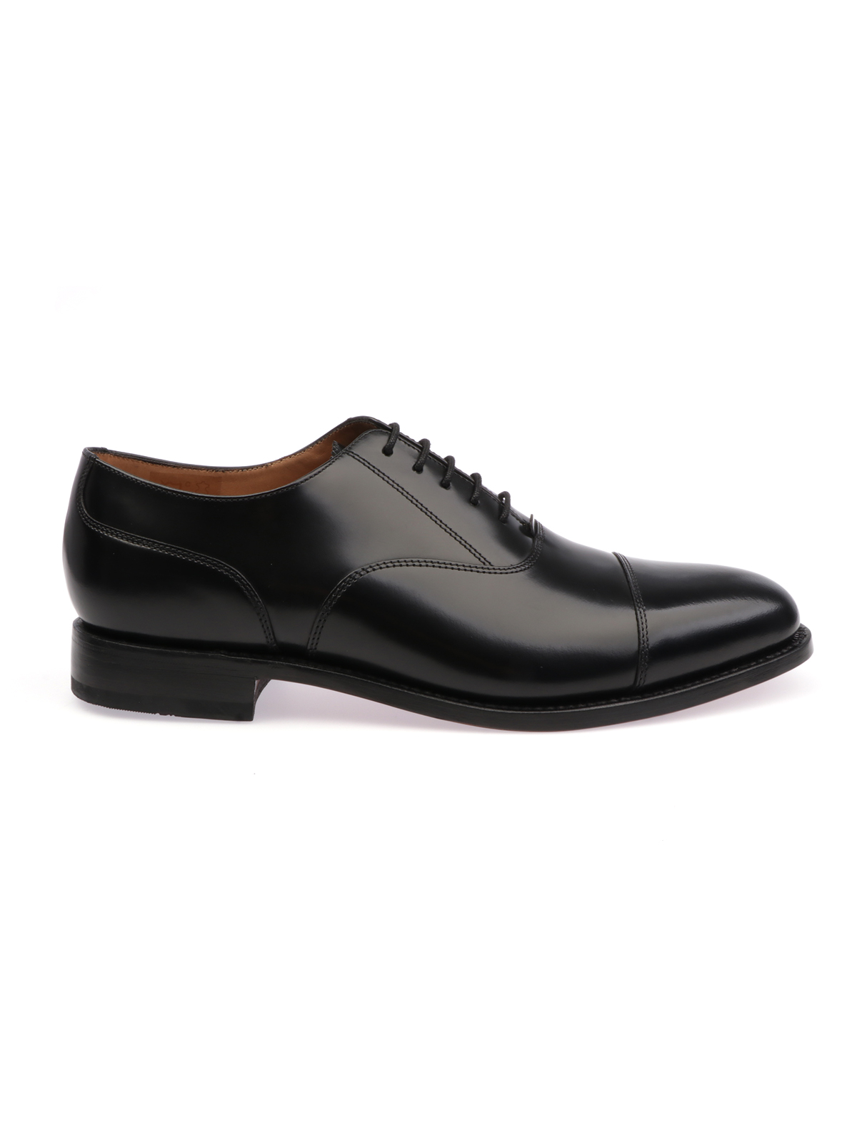 LOAKE Men s Leather Oxford Shoes Black 200B Botta B Online Store