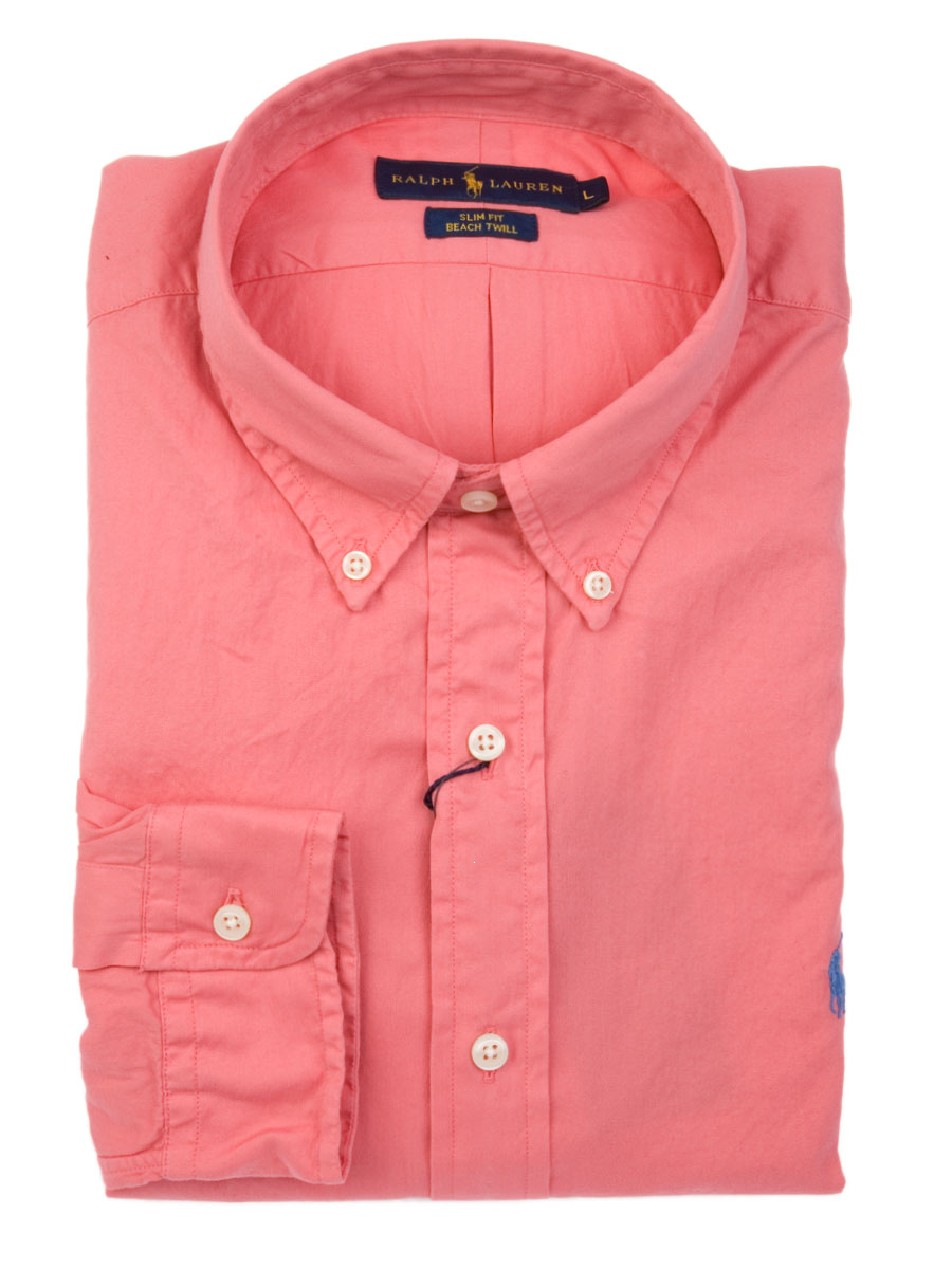 ralph lauren slim fit dress shirt