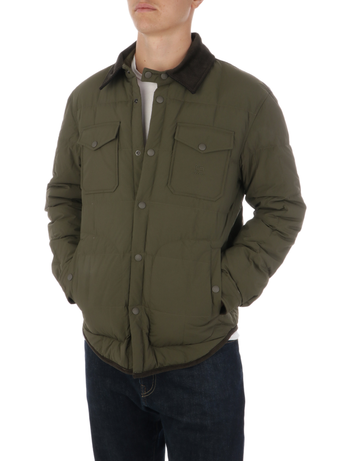 Picture of WOOLRICH | Men's Heritage Terrain Quilted Overshirt