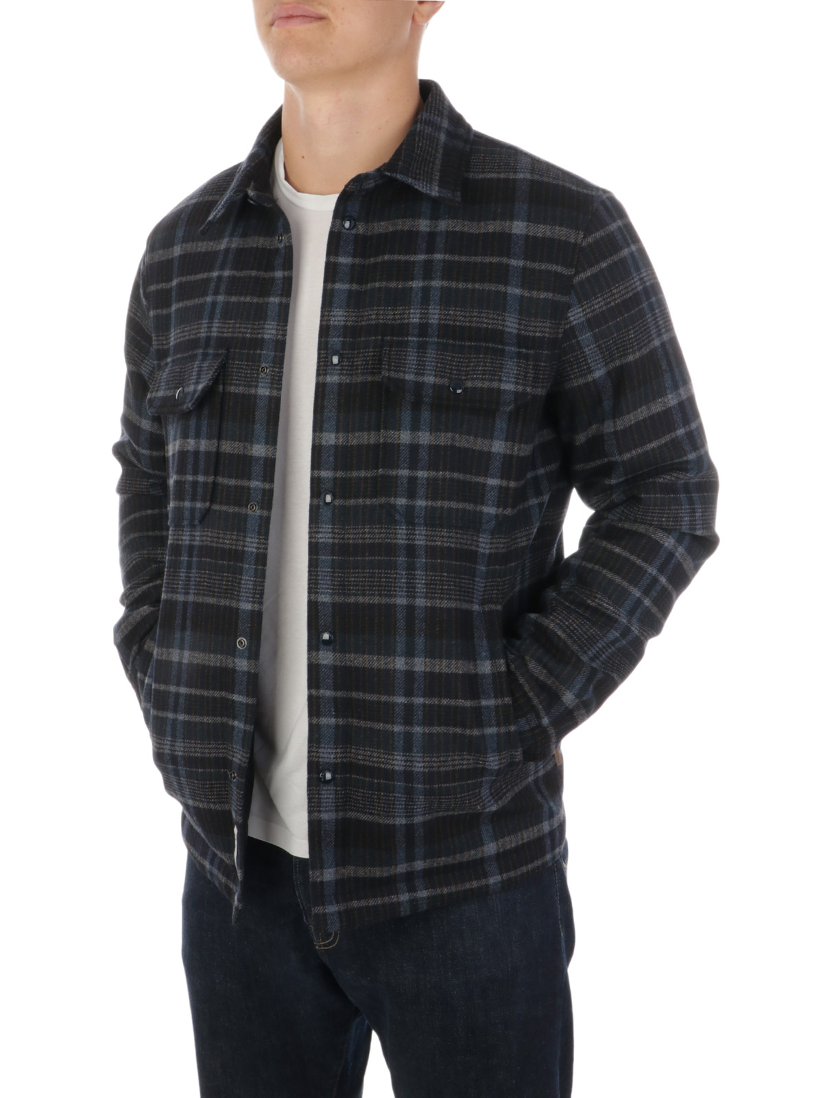 Picture of WOOLRICH | Men's Quilted Alaskan Overshirt