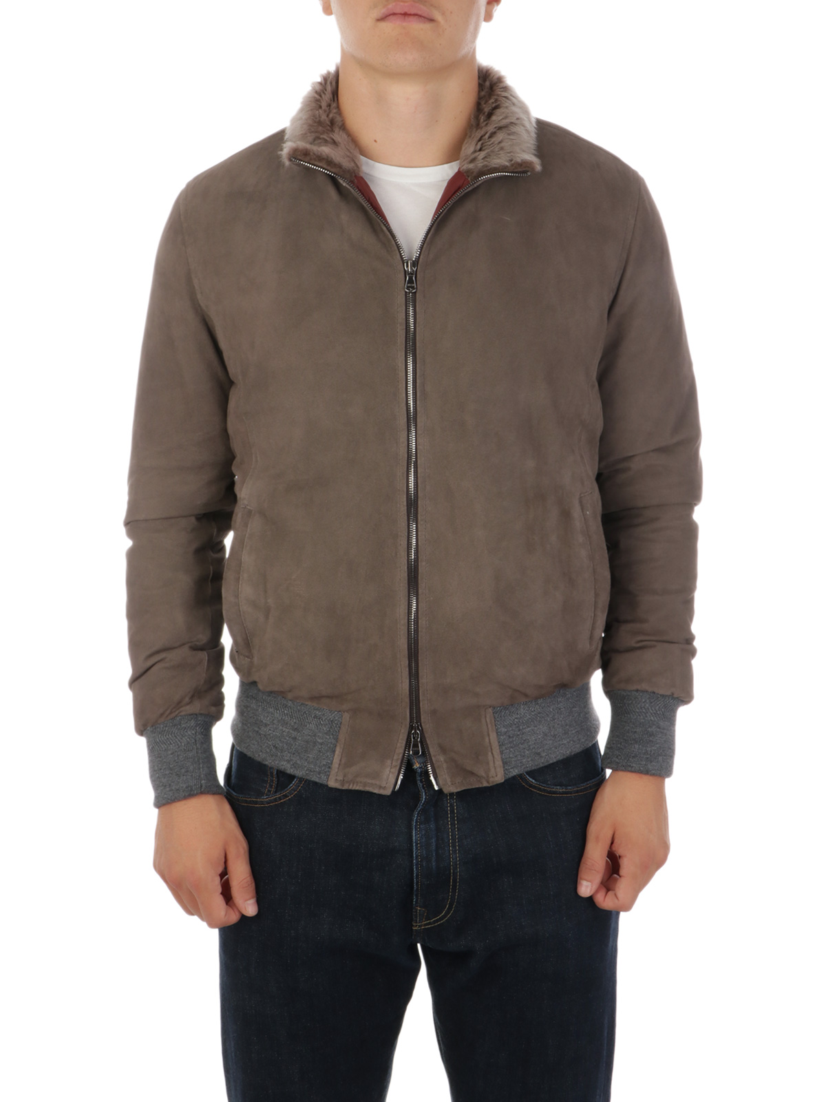 Picture of BARBA | Men's Wolf Suede Jacket