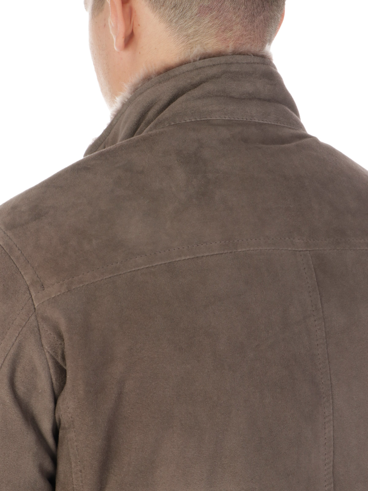 Picture of BARBA | Men's Wolf Suede Jacket