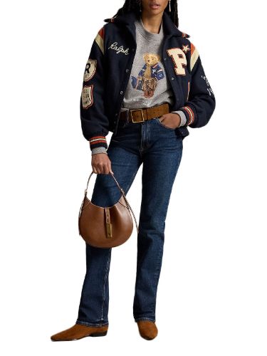 Immagine di POLO RALPH LAUREN | Felpa Donna Polo Bear in Cotone