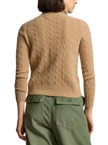 Immagine di POLO RALPH LAUREN | Maglia Donna a Collo Alto in Lana e Cashmere