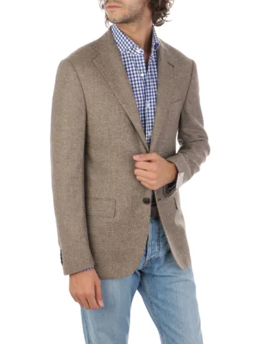 Picture of CORNELIANI | Men's Wool and Cashmere Blazer