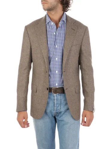 Picture of CORNELIANI | Men's Wool and Cashmere Blazer