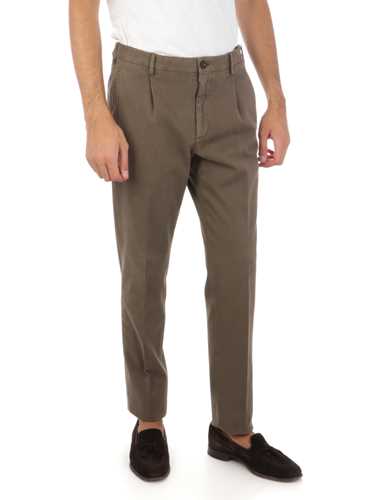 Immagine di INCOTEX | Pantalone Uomo con Pince in Cotone