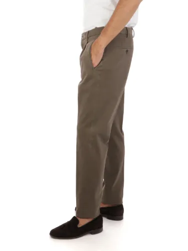 Immagine di INCOTEX | Pantalone Uomo con Pince in Cotone