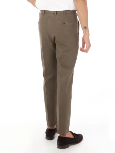 Immagine di INCOTEX | Pantalone Uomo con Pince in Cotone