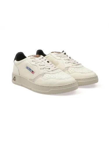 Picture of AUTRY | Men's Medalist Low Hammered Leather Sneakers