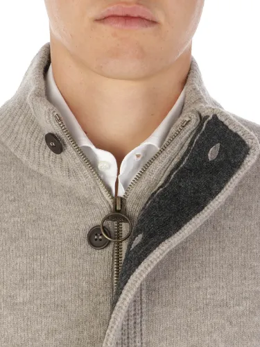 Immagine di BARBOUR | Cardigan Uomo Essential Patch Zip
