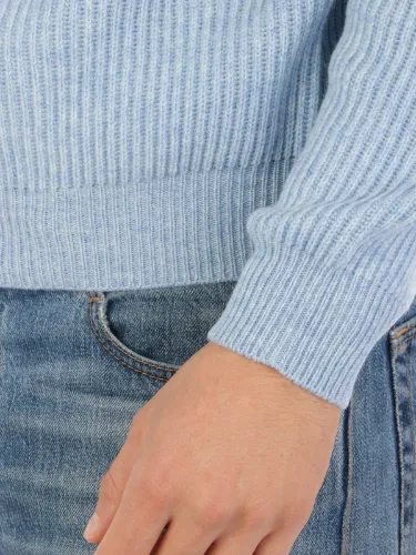 Picture of ONES | Men's Cashmere Ribbed Roundneck Sweater