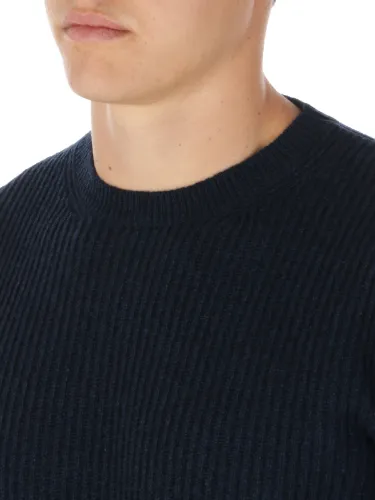 Picture of ONES | Men's Cashmere Ribbed Roundneck Sweater