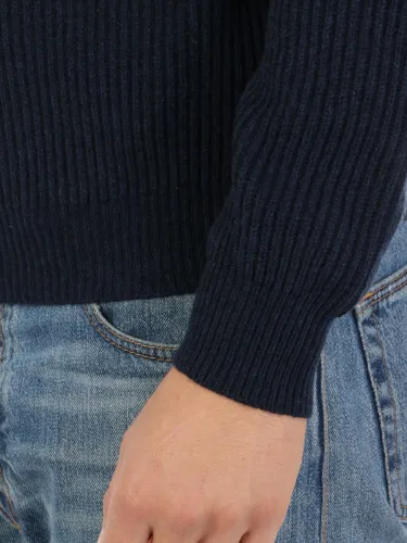 Picture of ONES | Men's Cashmere Ribbed Roundneck Sweater