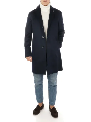 Picture of LUIGI BIANCHI MANTOVA | Men's Cashmere Coat