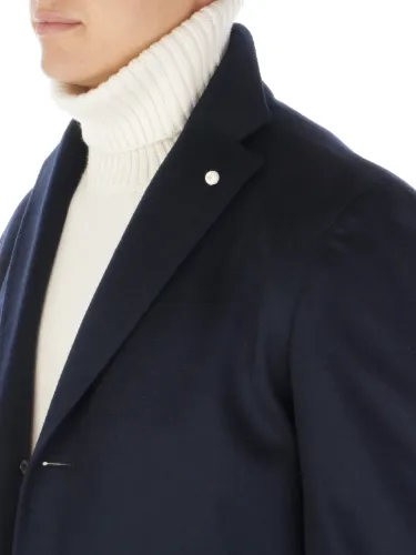 Picture of LUIGI BIANCHI MANTOVA | Men's Cashmere Coat