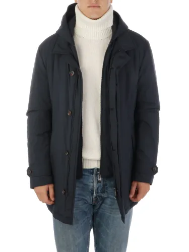 Immagine di CORNELIANI | Cappotto Uomo Imbottito Doppio Strato 
