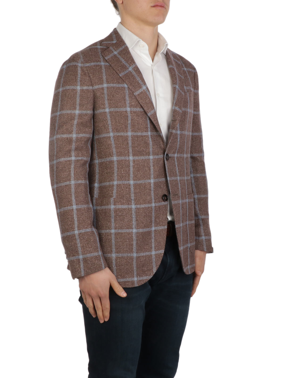 Giacca elegante marrone uomo shop