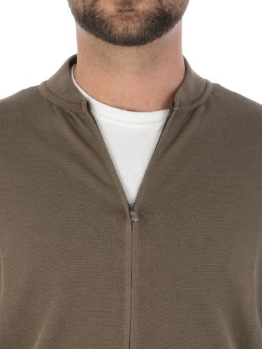Immagine di FILIPPO DE LAURENTIIS | Felpa Uomo Bomber Zip in Cotone