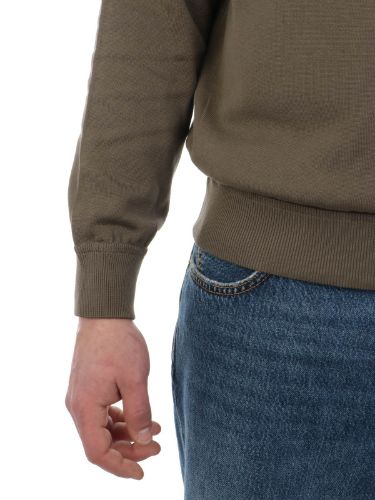 Picture of FILIPPO DE LAURENTIIS | Men's Raglan Roundneck Sweater