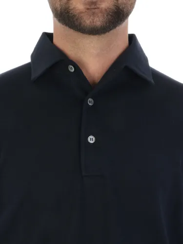 Immagine di FILIPPO DE LAURENTIIS | Polo Uomo Manica Lunga in Cotone