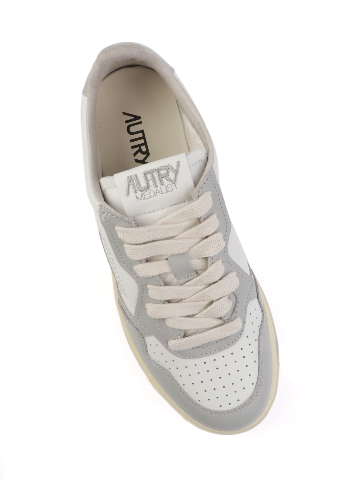 Picture of AUTRY | Women's Medalist Low Biccolor Leather Sneakers