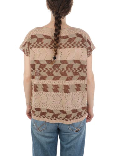 Immagine di B.YU | T-Shirt Donna Boxy Lurex