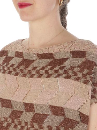 Immagine di B.YU | T-Shirt Donna Boxy Lurex