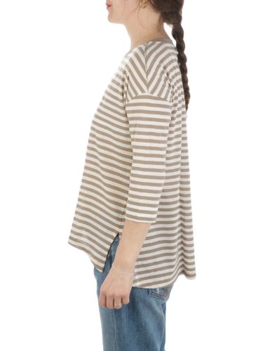 Immagine di 7.1 SETTEPUNTOUNO | Maglia Donna a Barchetta a Righe