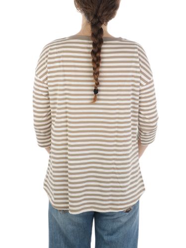 Immagine di 7.1 SETTEPUNTOUNO | Maglia Donna a Barchetta a Righe